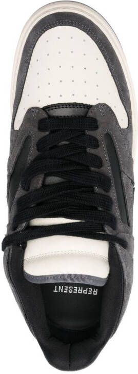 Represent Reptor Low panelled sneakers Grey