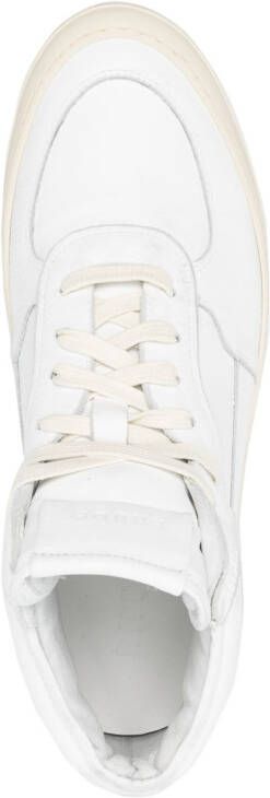 RHUDE Cabriolets hi-top sneakers White