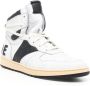 RHUDE colour-block high-top sneakers White - Thumbnail 2