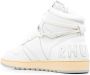 RHUDE high-top panelled sneakers White - Thumbnail 3