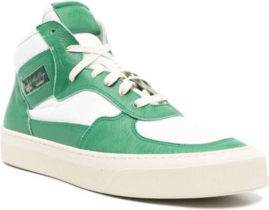 RHUDE high-top sneakers Green