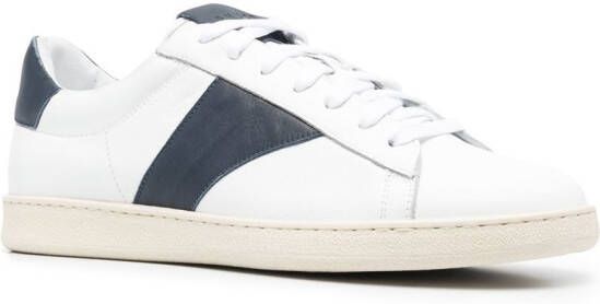 RHUDE leather low-top sneakers White