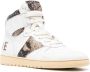 RHUDE panelled high-top sneakers White - Thumbnail 2