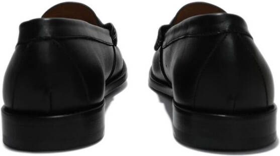 RHUDE Penny leather loafers Black