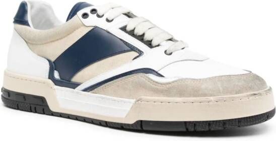 RHUDE Racing panelled sneakers White