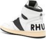 RHUDE Rhecess high-top leather sneakers Black - Thumbnail 3
