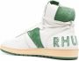 RHUDE Rhecess leather high-top sneakers White - Thumbnail 3