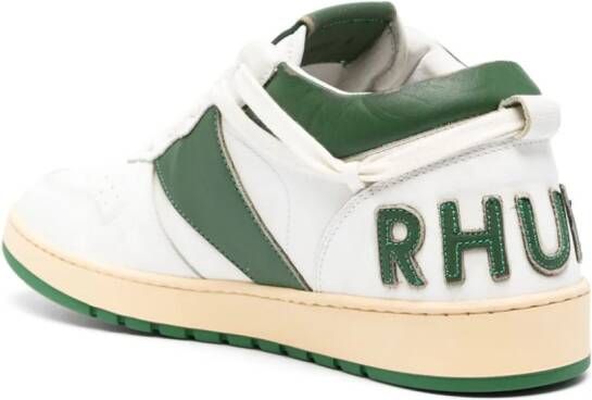 RHUDE Rhecess leather sneakers White