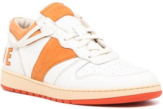 RHUDE Rhecess low-top sneaker Orange