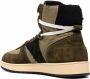 RHUDE Rhecess panelled high-top sneakers Green - Thumbnail 3