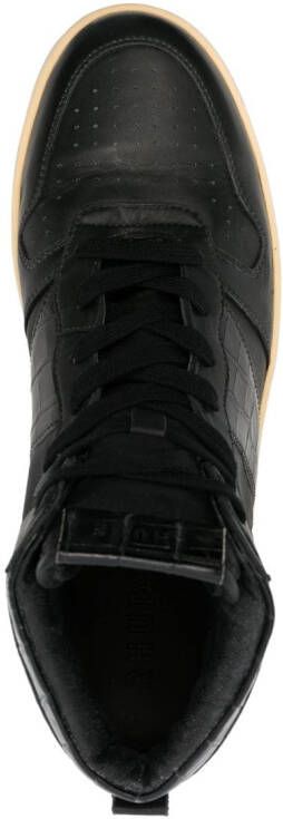 RHUDE Rhecess-Sky high-top sneakers Black