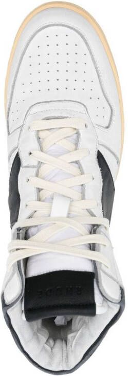 RHUDE Rhecess Smooth high-top sneakers White