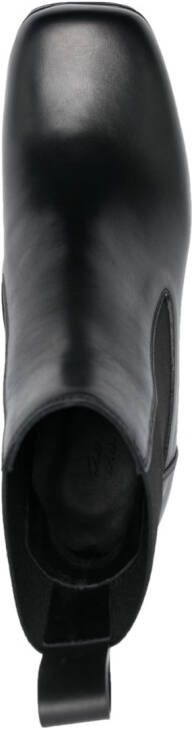 Rick Owens 130mm square-toe boots Black