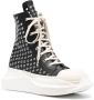 Rick Owens DRKSHDW Abstract high-top sneakers Black - Thumbnail 2