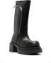 Rick Owens Bauhaus Bogun 60mm leather boots Black - Thumbnail 2