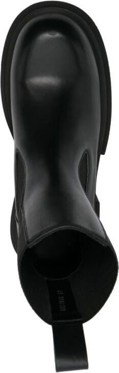 Rick Owens Beatle Bogun 75mm leather boots Black