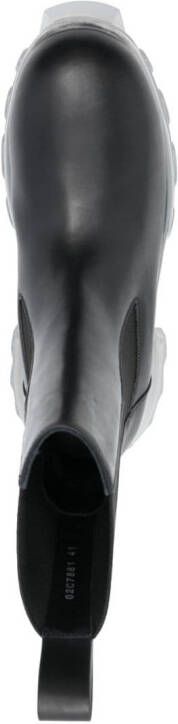 Rick Owens Beatle Bozo leather ankle boots Black