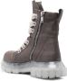 Rick Owens Beatle Bozo Tractor Ankle Boots Brown - Thumbnail 3