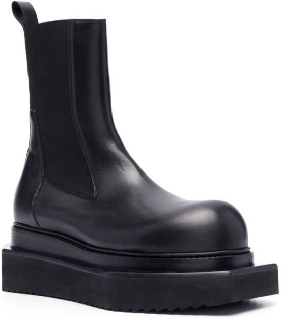 Rick Owens Beatle Turbo Cyclops ankle boots Black