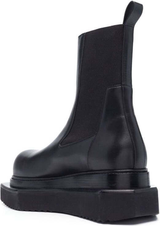 Rick Owens Beatle Turbo Cyclops ankle boots Black