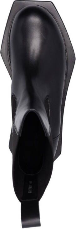 Rick Owens Beatle Turbo Cyclops ankle boots Black