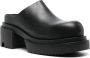 Rick Owens Bogun chunky leather slippers Black - Thumbnail 2