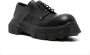 Rick Owens Bozo Tractor leather Derby shoes Black - Thumbnail 2