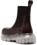 Rick Owens calf leather ankle boots Brown - Thumbnail 3
