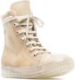 Rick Owens distressed transparent-sole sneakers Neutrals - Thumbnail 2