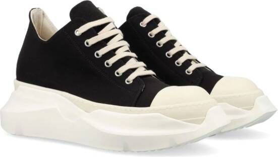 Rick Owens DRKSHDW Abstract Low lace-up sneakers Black