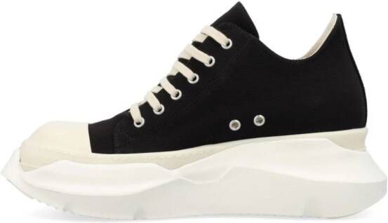 Rick Owens DRKSHDW Abstract Low lace-up sneakers Black