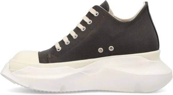 Rick Owens DRKSHDW Abstract Low lace-up sneakers Grey