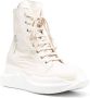 Rick Owens DRKSHDW Adfu Abstract lace-up sneakers White - Thumbnail 2