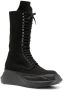 Rick Owens DRKSHDW Army Abstract combat boots Black - Thumbnail 2
