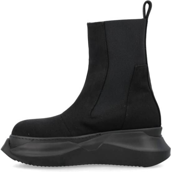 Rick Owens DRKSHDW Beatle Abstract Chelsea Boots Black