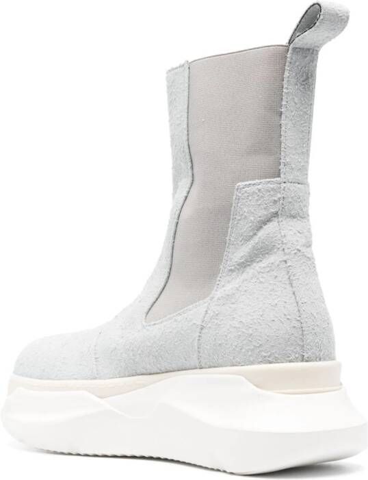 Rick Owens DRKSHDW Beatle Turbo Cyclops panelled boots Blue