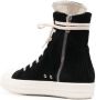 Rick Owens DRKSHDW corduroy high-top sneakers Black - Thumbnail 3