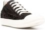 Rick Owens DRKSHDW distressed-effect canvas sneakers Black - Thumbnail 2