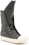 Rick Owens DRKSHDW distressed sneaker boots Grey - Thumbnail 2