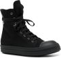 Rick Owens DRKSHDW eyelet-detailing zip-up sneakers Black - Thumbnail 2