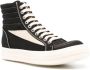 Rick Owens DRKSHDW High Vintage cotton sneakers Black - Thumbnail 2