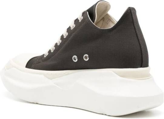 Rick Owens DRKSHDW Lido Abstract lace-up sneakers Grey