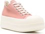 Rick Owens DRKSHDW Lido Double-Bumper lace-up sneakers Pink - Thumbnail 2