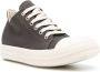 Rick Owens DRKSHDW Lido lace-up canvas sneakers Grey - Thumbnail 2