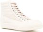 Rick Owens DRKSHDW Lido panelled high-top sneakers Neutrals - Thumbnail 2