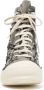 Rick Owens DRKSHDW Luxor Slashed frayed-trim sneakers Grey - Thumbnail 5