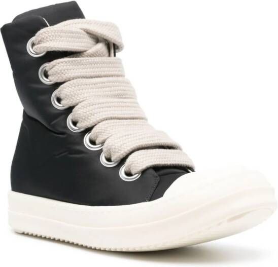 Rick Owens DRKSHDW padded lace-up sneakers Black