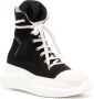 Rick Owens DRKSHDW star-embroidered lace-up sneakers Black - Thumbnail 2