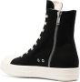 Rick Owens DRKSHDW stitched-pentagram lace-up high-top sneakers Black - Thumbnail 3