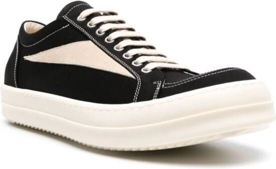 Rick Owens DRKSHDW Vintage twill sneakers Black